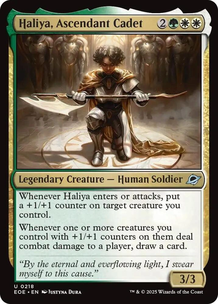 Haliya, Ascendant Cadet Foil
