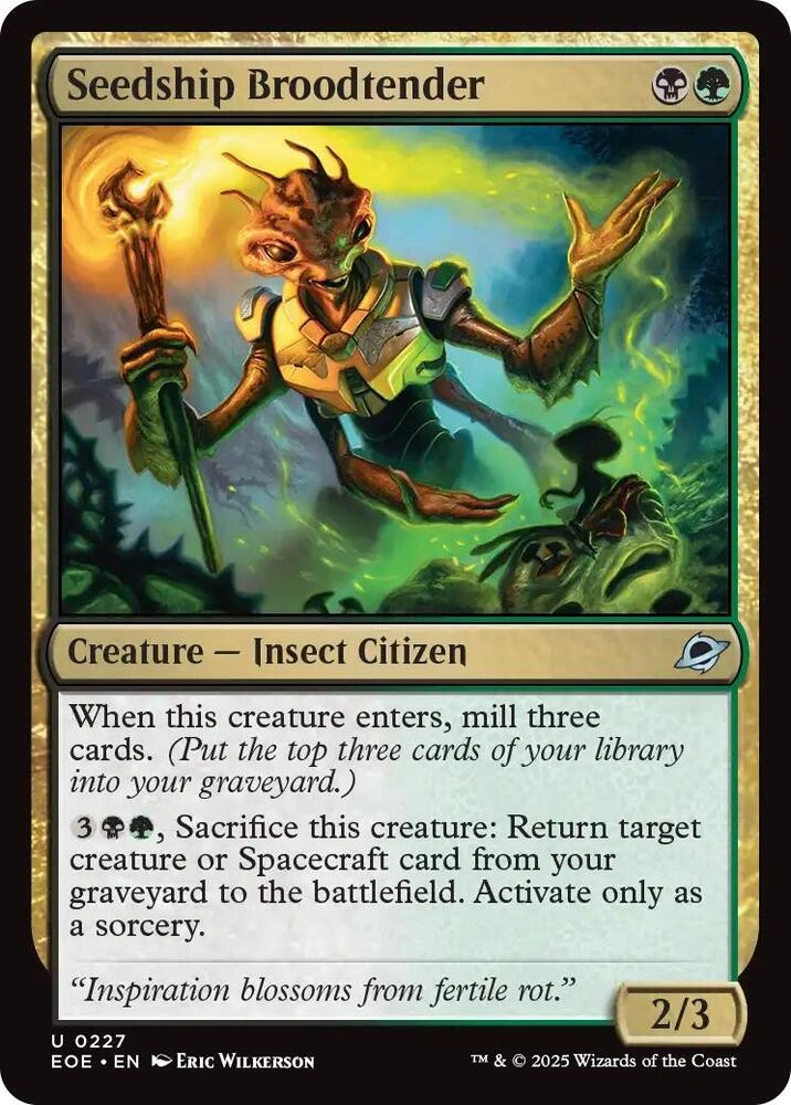 Seedship Broodtender Foil