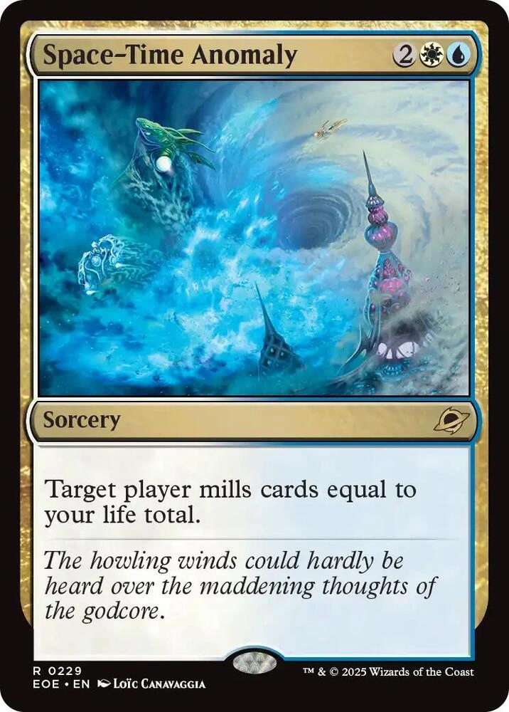 Space-Time Anomaly Foil