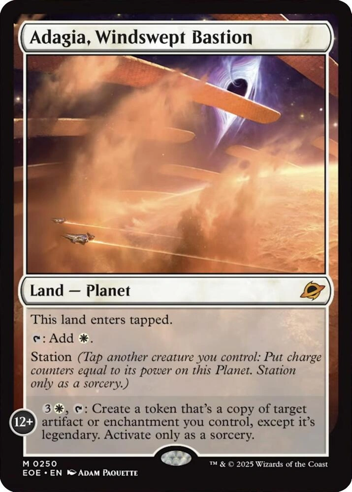 Adagia, Windswept Bastion Foil