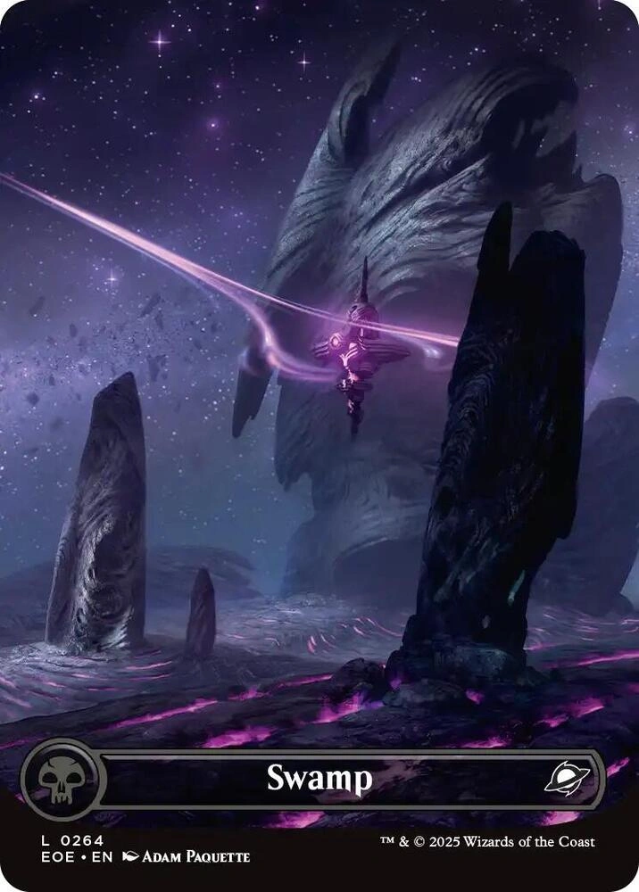 Swamp (0264) (Borderless) Foil