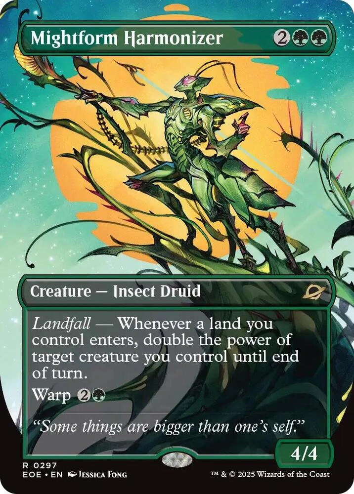 Mightform Harmonizer (Borderless) Foil