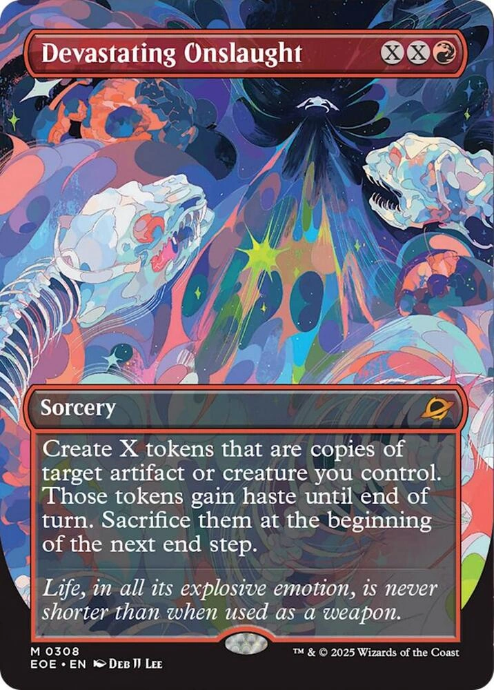 Devastating Onslaught (Borderless) Foil