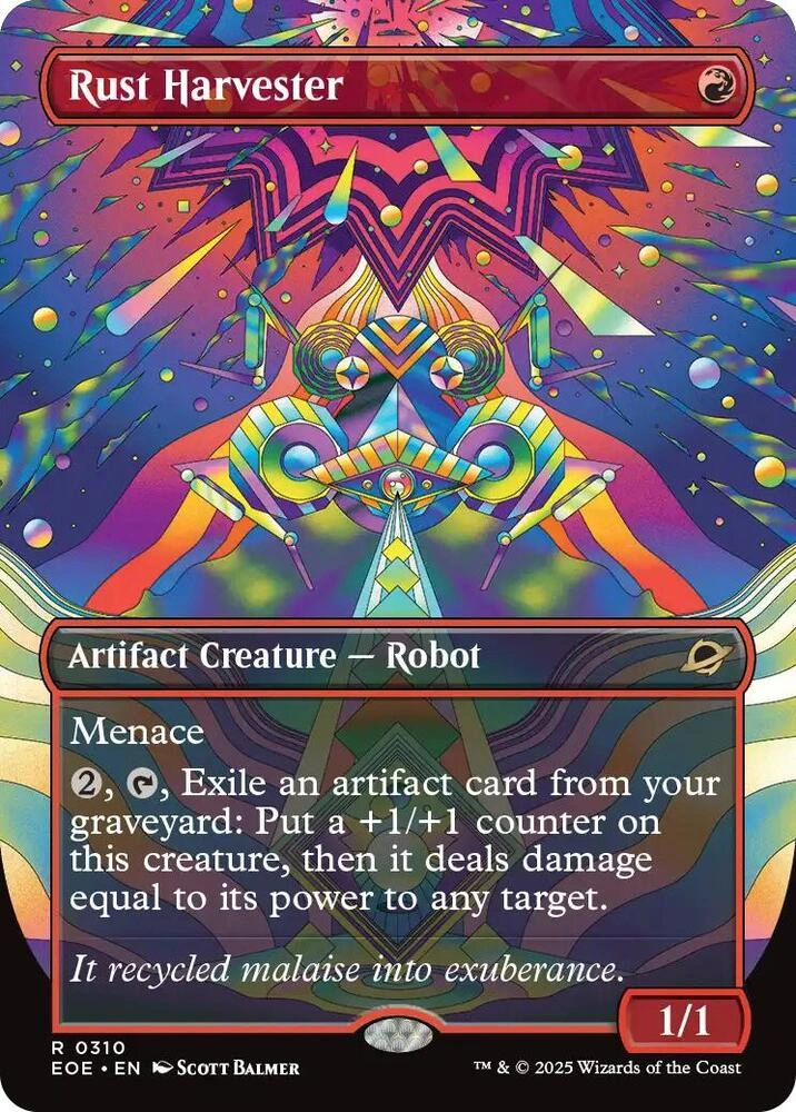 Rust Harvester (Borderless) Foil
