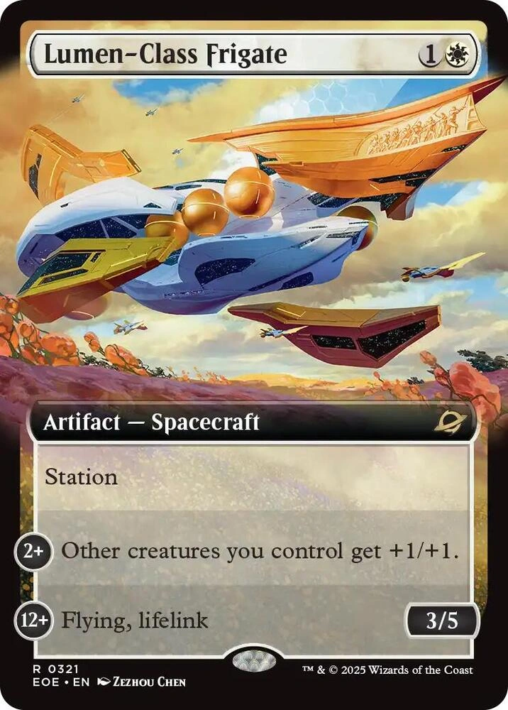 Lumen-Class Frigate (Extended Art) Foil