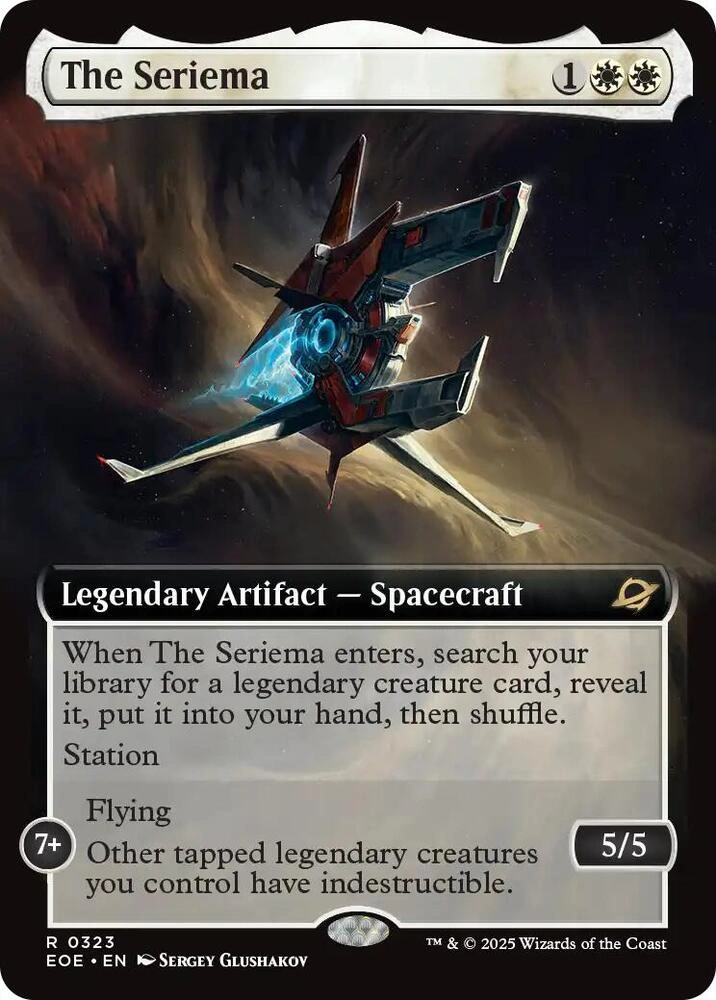 The Seriema (Extended Art) Foil