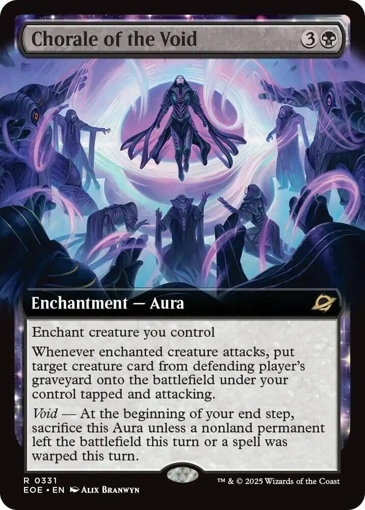 Chorale of the Void (Extended Art) Foil