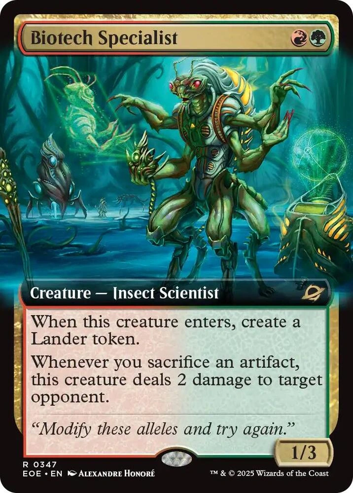Biotech Specialist (Extended Art) Foil
