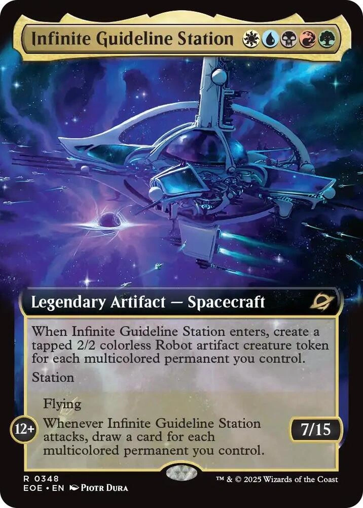 Infinite Guideline Station (Extended Art) Foil