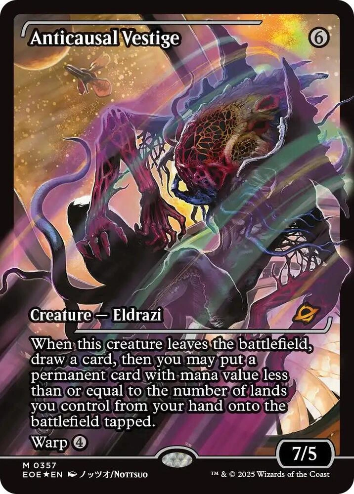 Anticausal Vestige (Showcase) Foil