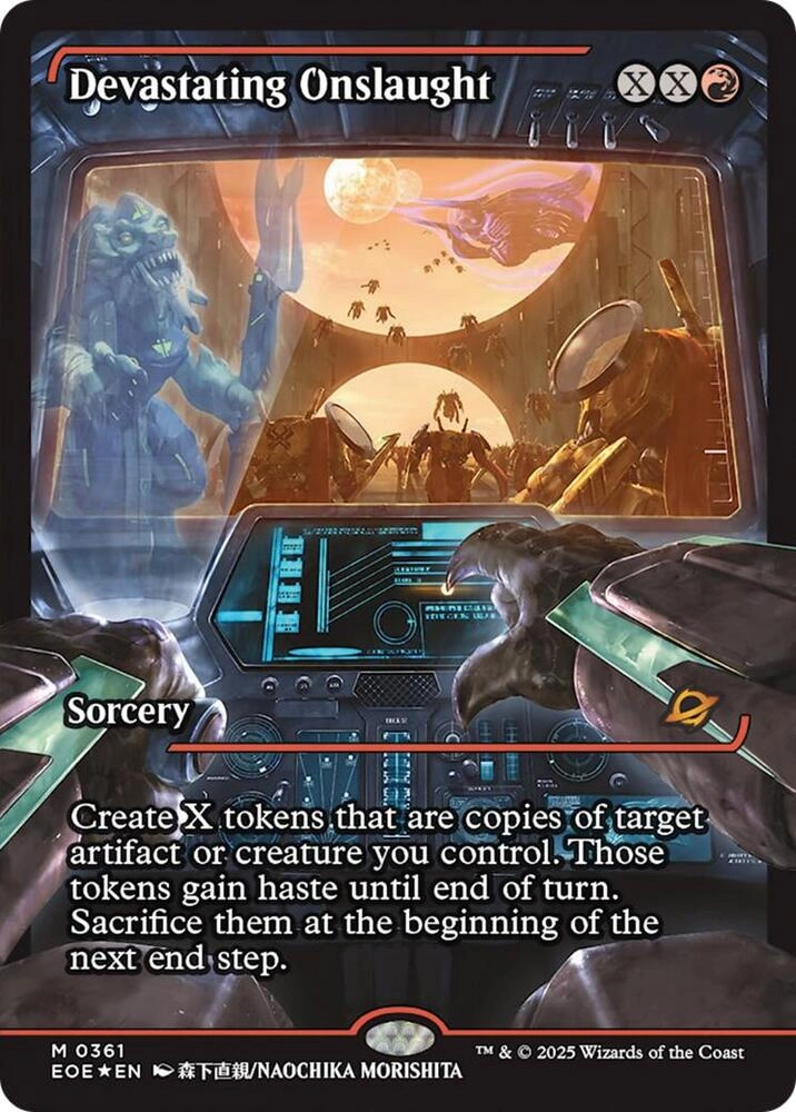 Devastating Onslaught (0361) (Showcase) Foil