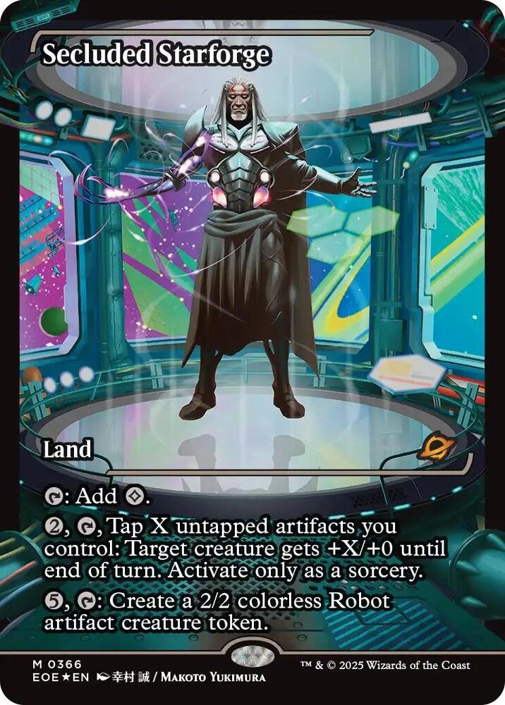 Secluded Starforge (Showcase) Foil