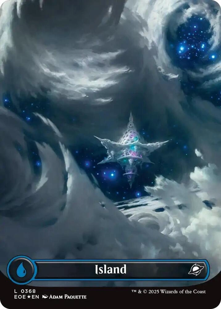 Island (0368) (Borderless) (Galaxy Foil)