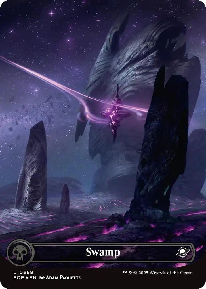 Swamp (0369) (Borderless) (Galaxy Foil)