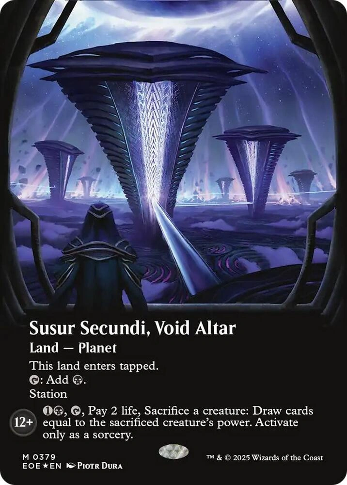 Susur Secundi, Void Altar (Borderless) (Galaxy Foil)