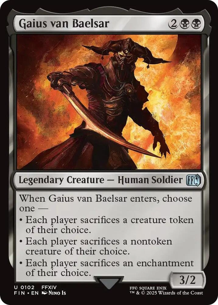 Gaius van Baelsar Foil