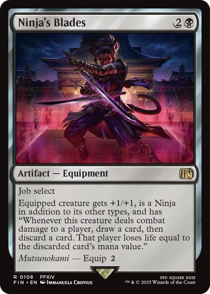 Ninja's Blades Foil