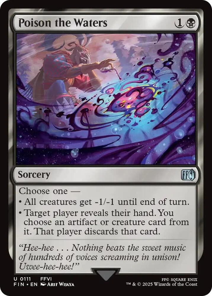 Poison the Waters Foil