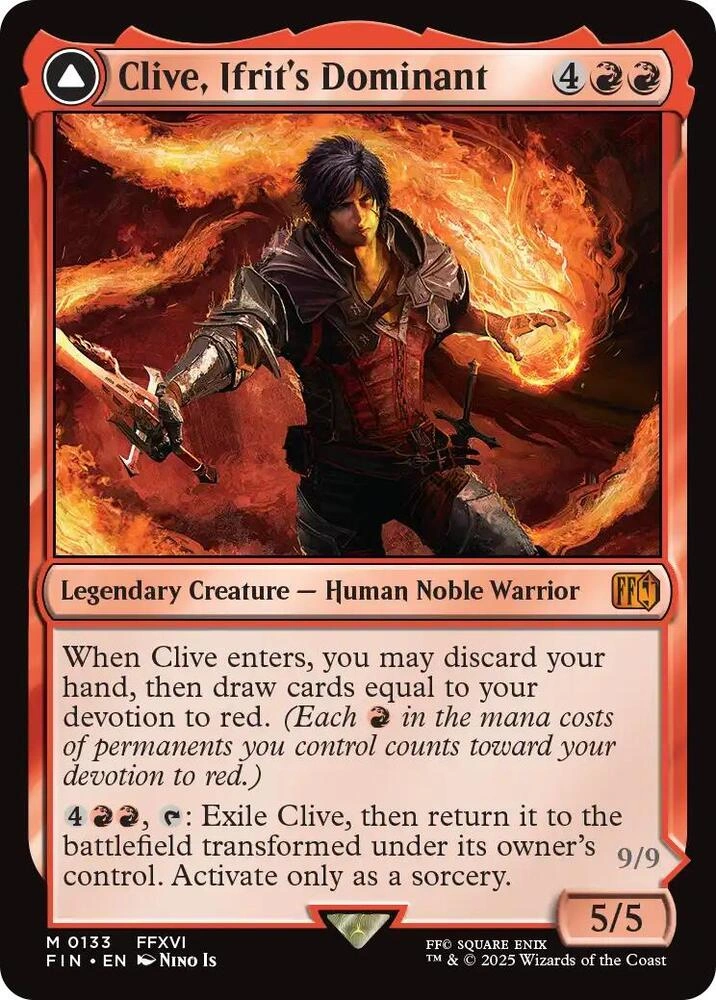 Clive, Ifrit's Dominant Foil