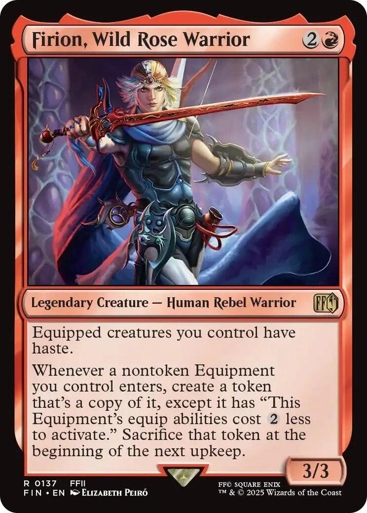 Firion, Wild Rose Warrior Foil