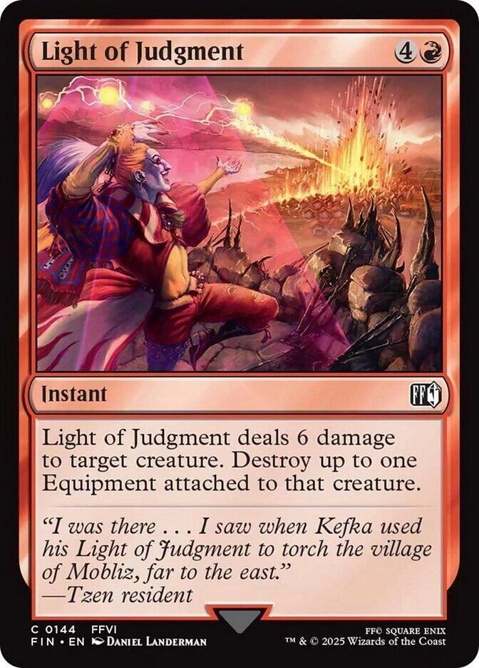 Light of Judgment Foil