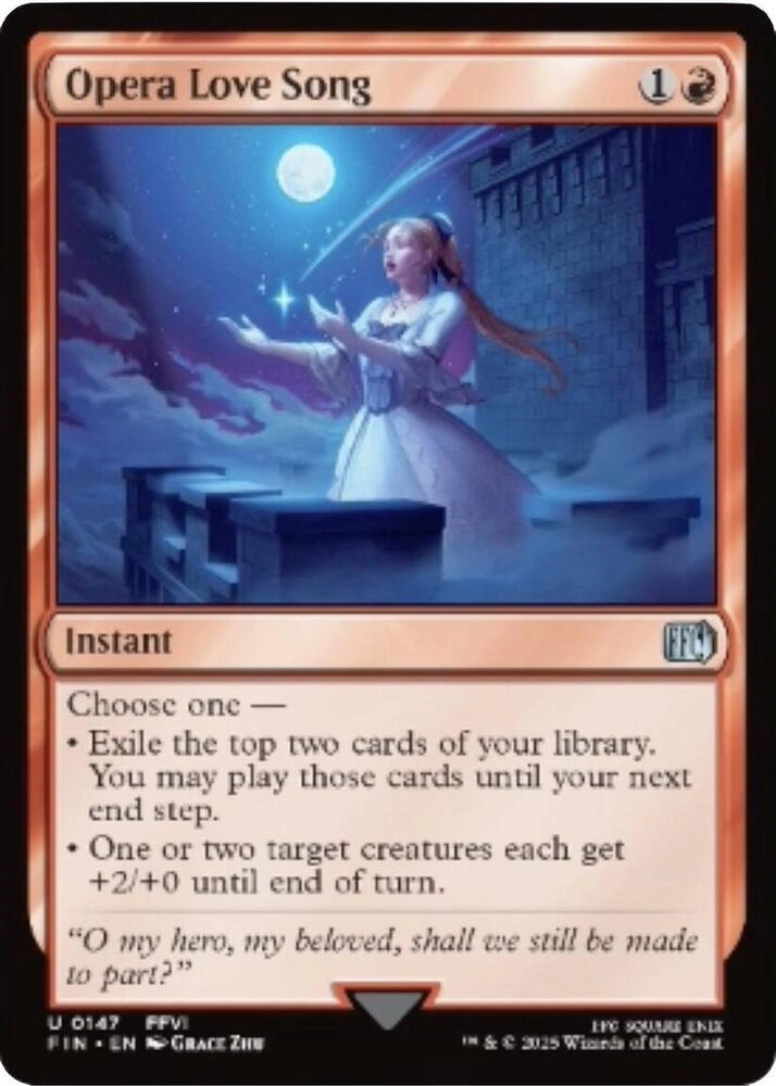 Opera Love Song Foil