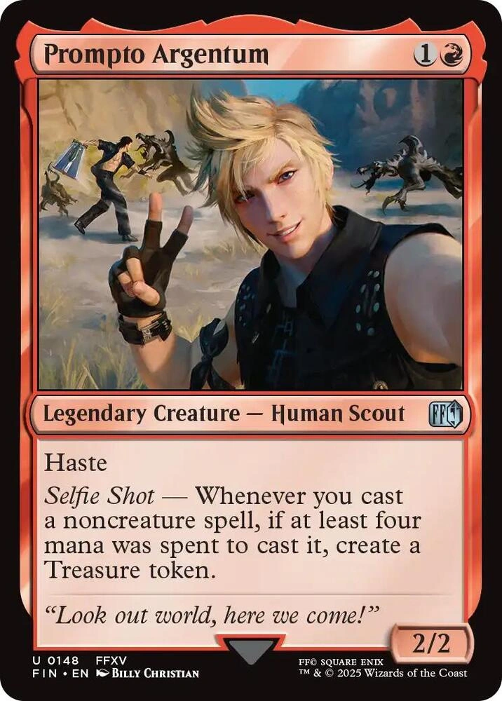 Prompto Argentum Foil