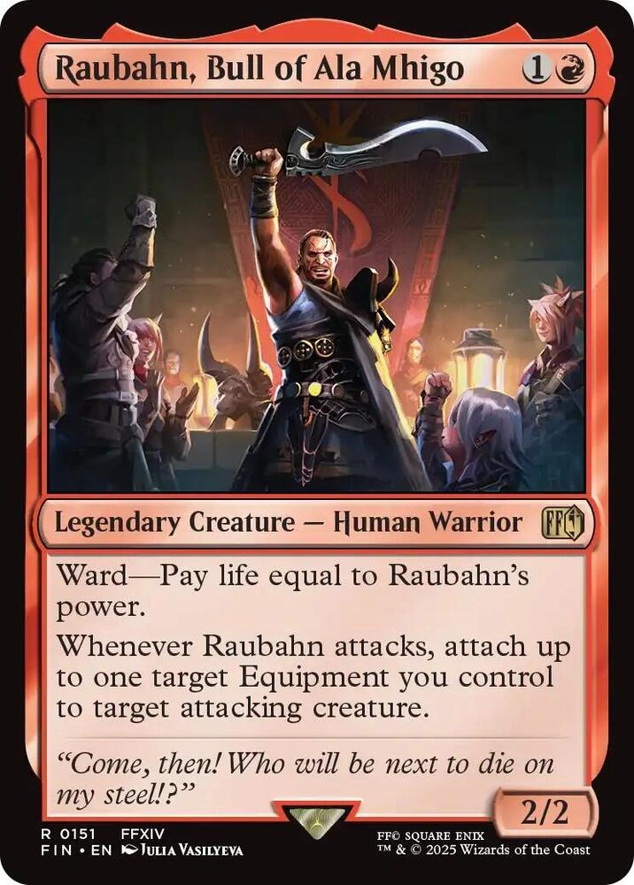 Raubahn, Bull of Ala Mhigo Foil