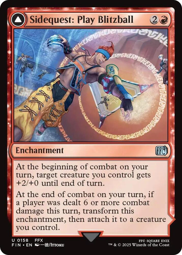 Sidequest: Play Blitzball Foil