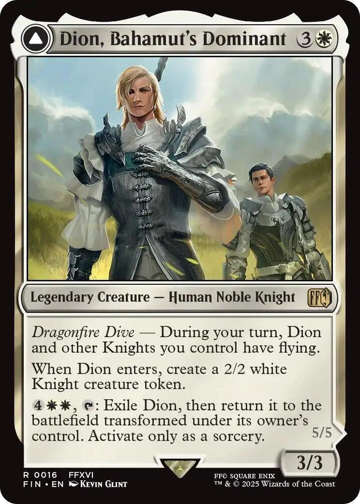 Dion, Bahamut's Dominant Foil