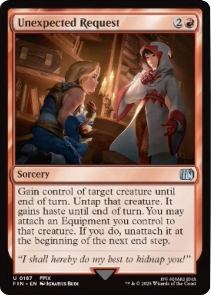 Unexpected Request Foil