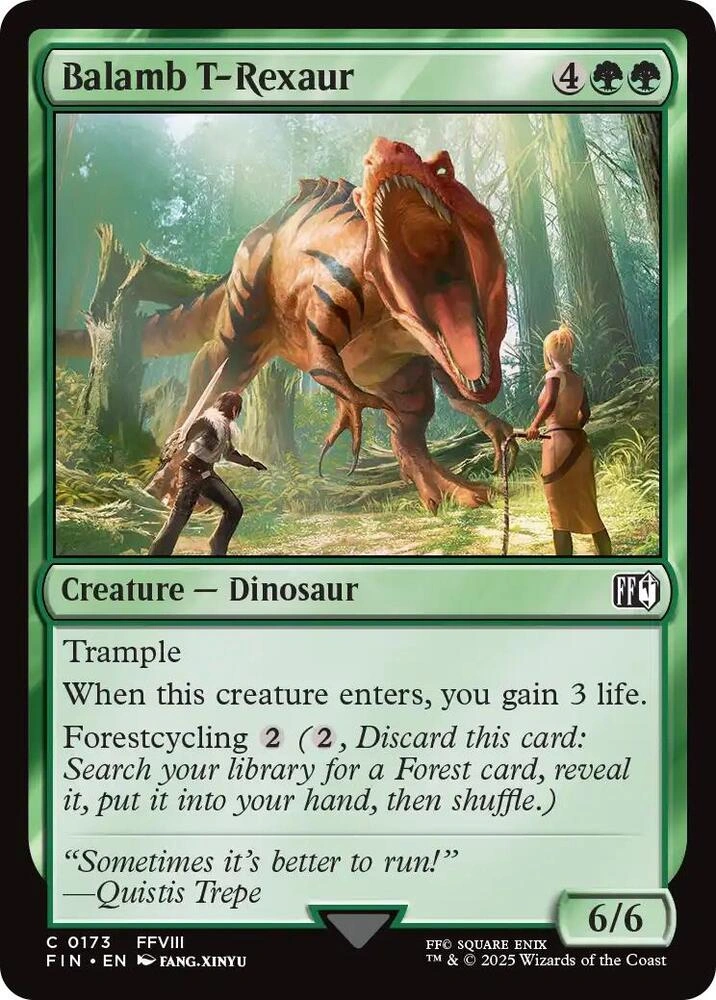 Balamb T-Rexaur Foil