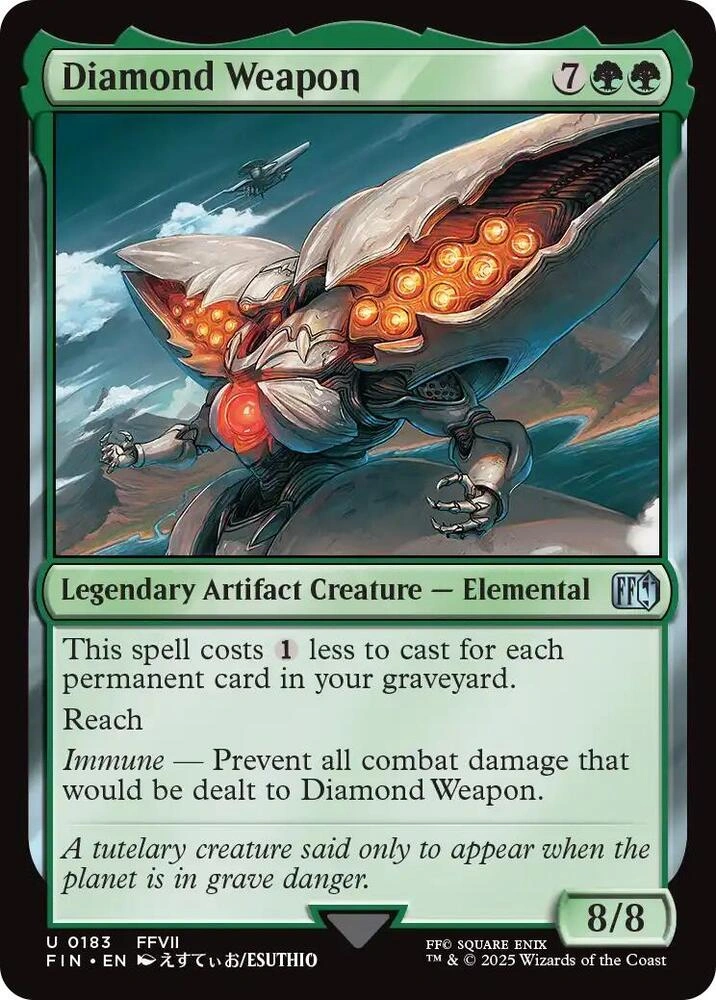 Diamond Weapon Foil