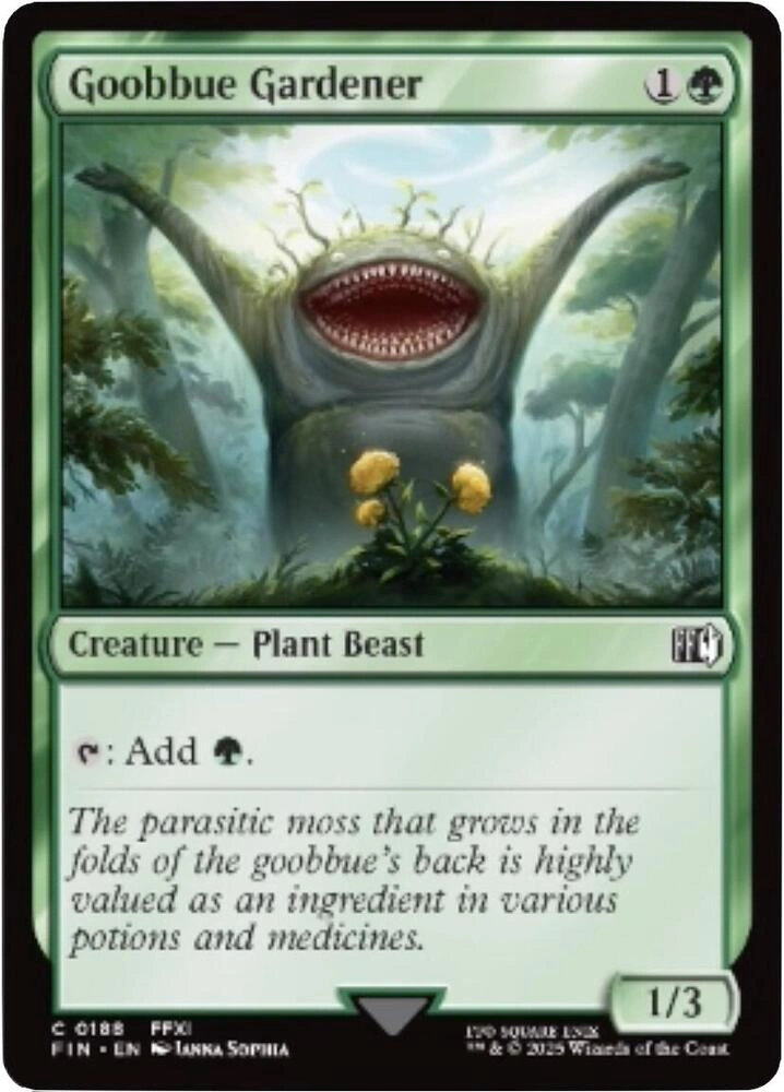 Goobbue Gardener Foil