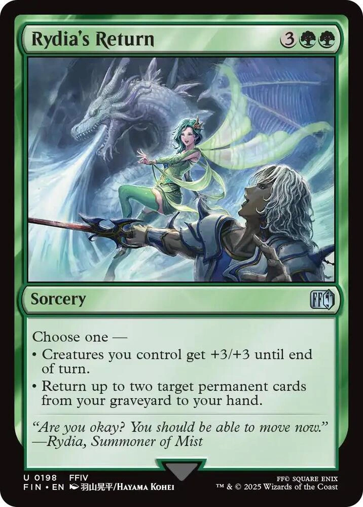 Rydia's Return Foil