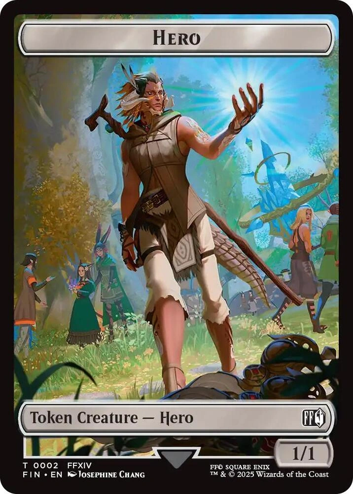 Hero (0002) // Copy (0001) Double-Sided Token Foil