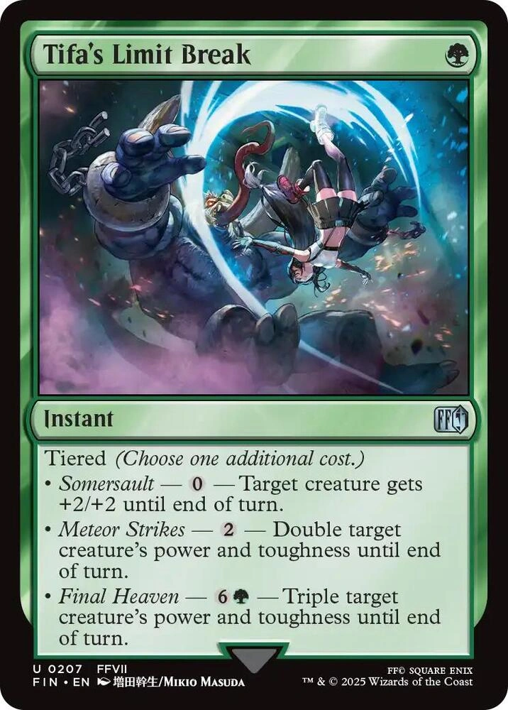 Tifa's Limit Break Foil