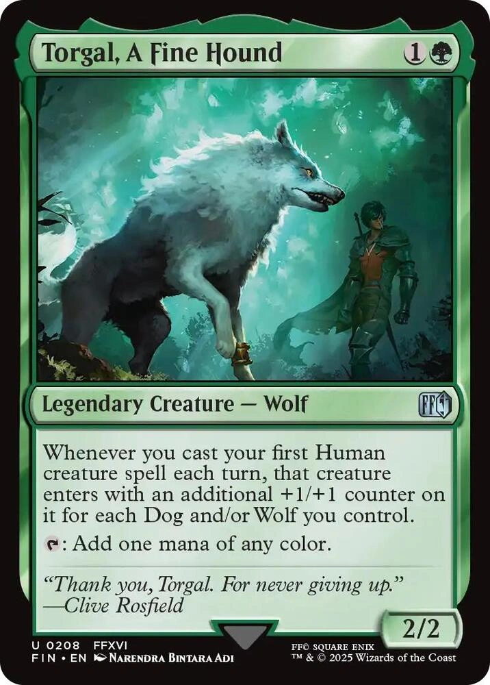 Torgal, A Fine Hound Foil