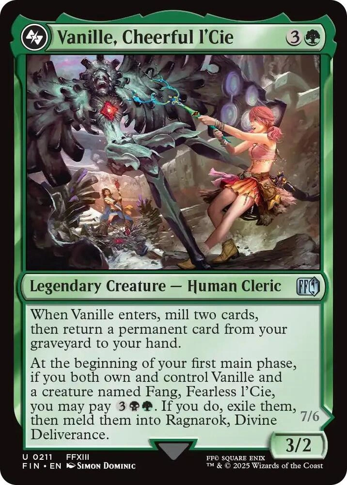 Vanille, Cheerful l'Cie Foil