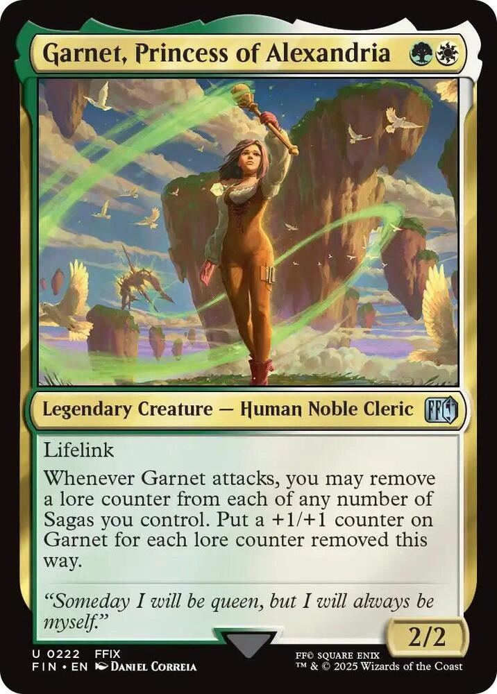 Garnet, Princess of Alexandria Foil