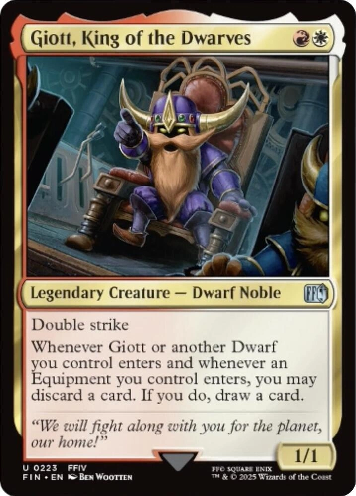 Giott, King of the Dwarves