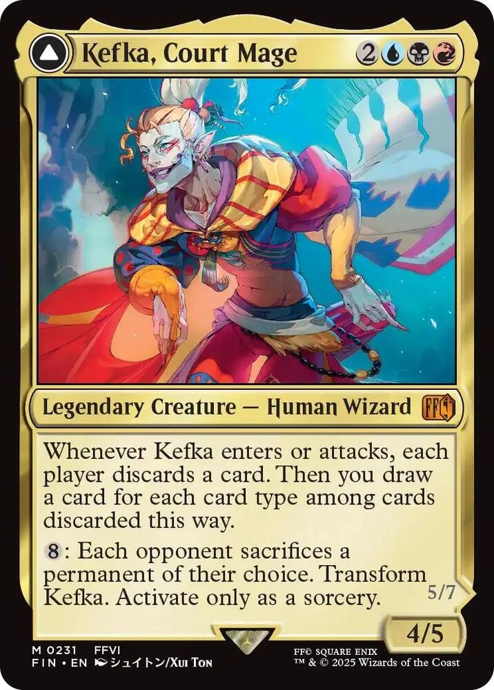 Kefka, Court Mage Foil