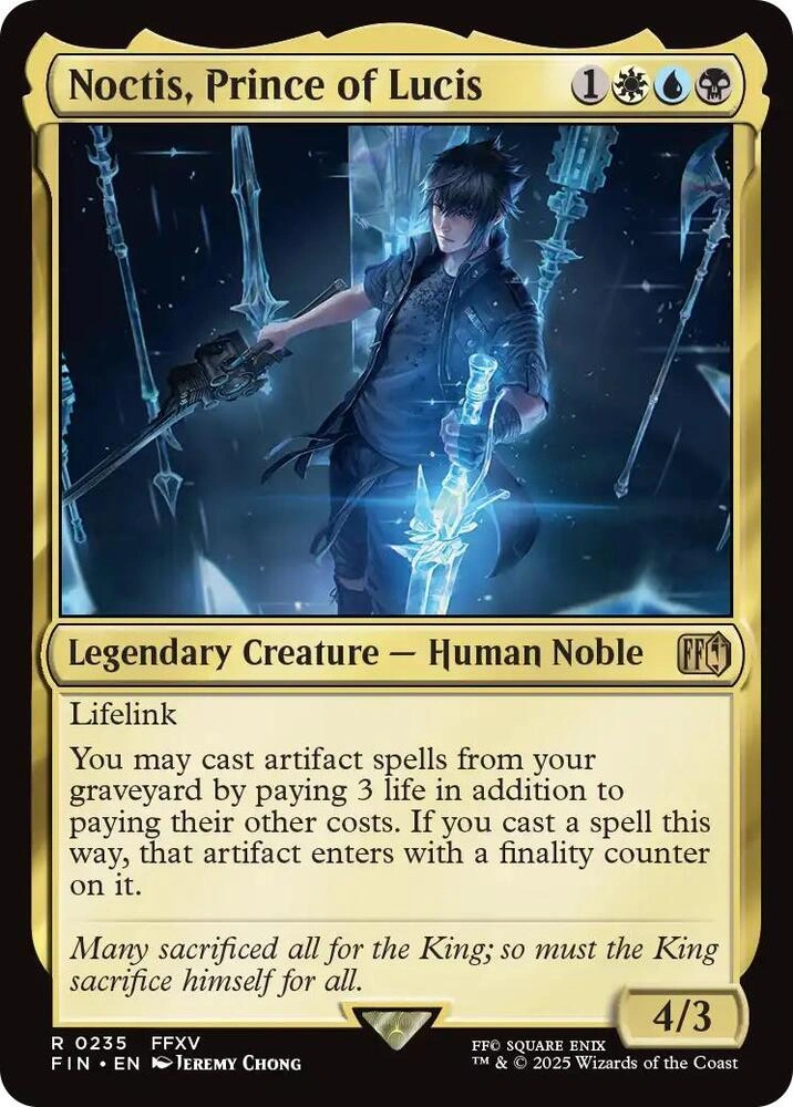 Noctis, Prince of Lucis Foil