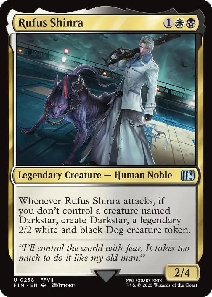 Rufus Shinra Foil