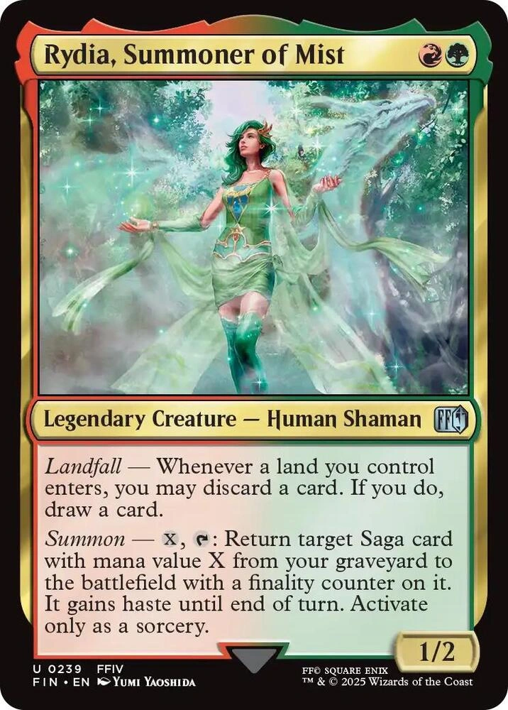 Rydia, Summoner of Mist Foil