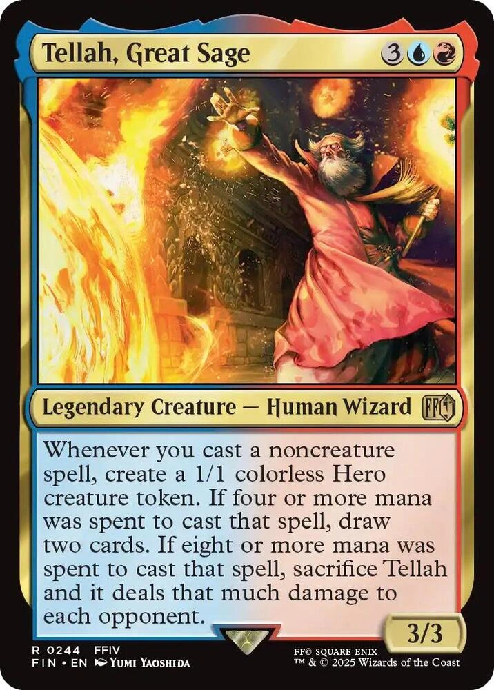 Tellah, Great Sage Foil