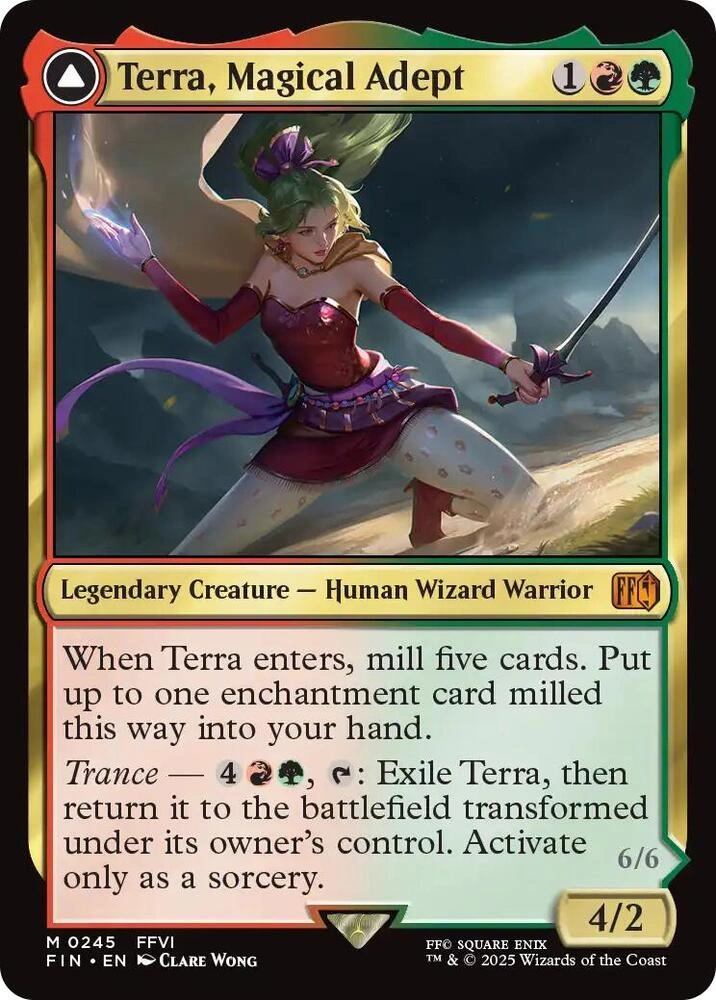Terra, Magical Adept Foil