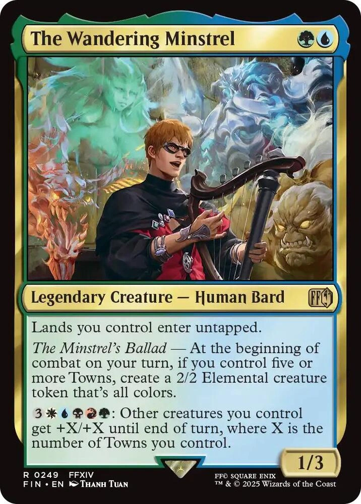 The Wandering Minstrel Foil