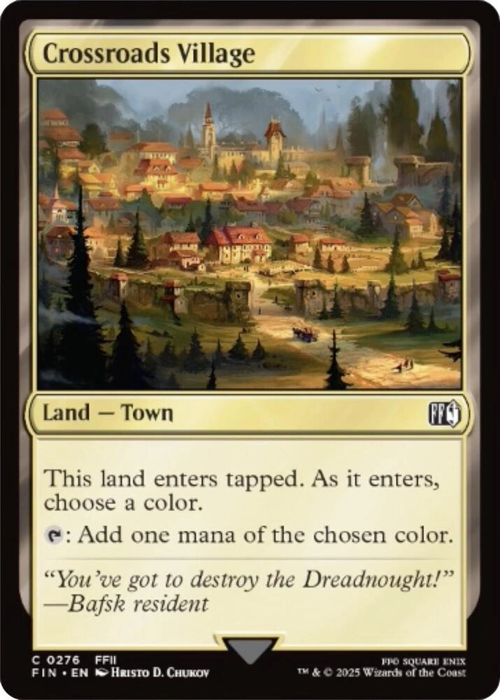 Crossroads Village Foil