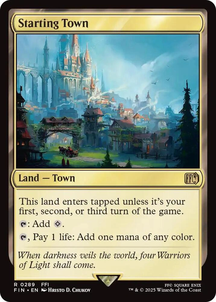 Starting Town Foil